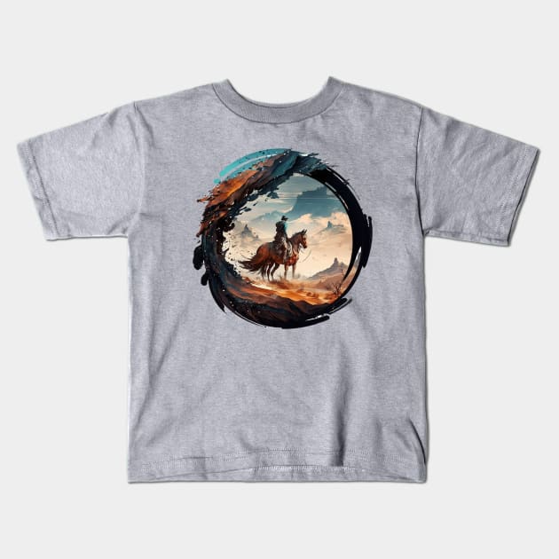 Ride Kids T-Shirt by Flowerandteenager